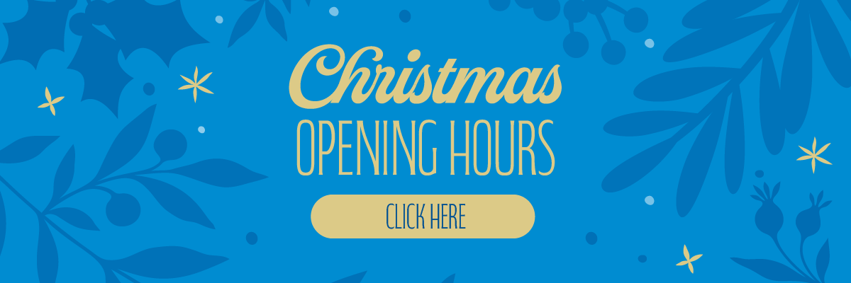 Christmas Opening Times